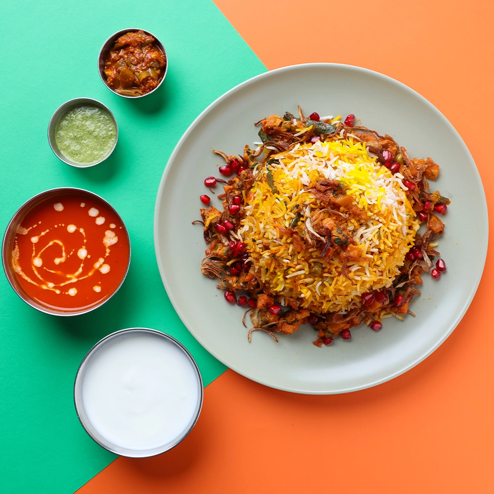 Chicken Biryani Plats
